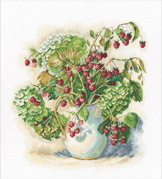 Hydrangea and Raspberry