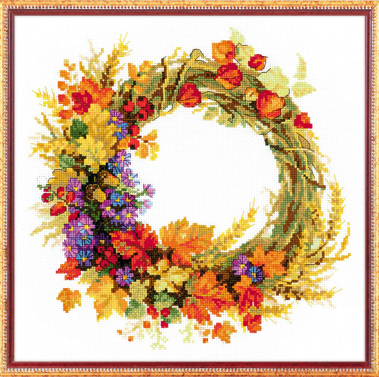 Wreath with Wheat