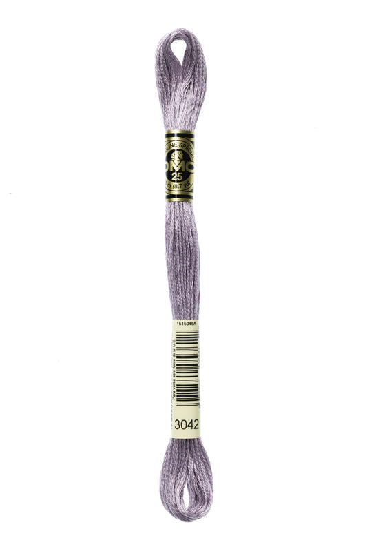 DMC Floss # 3042 - Light Antique Violet