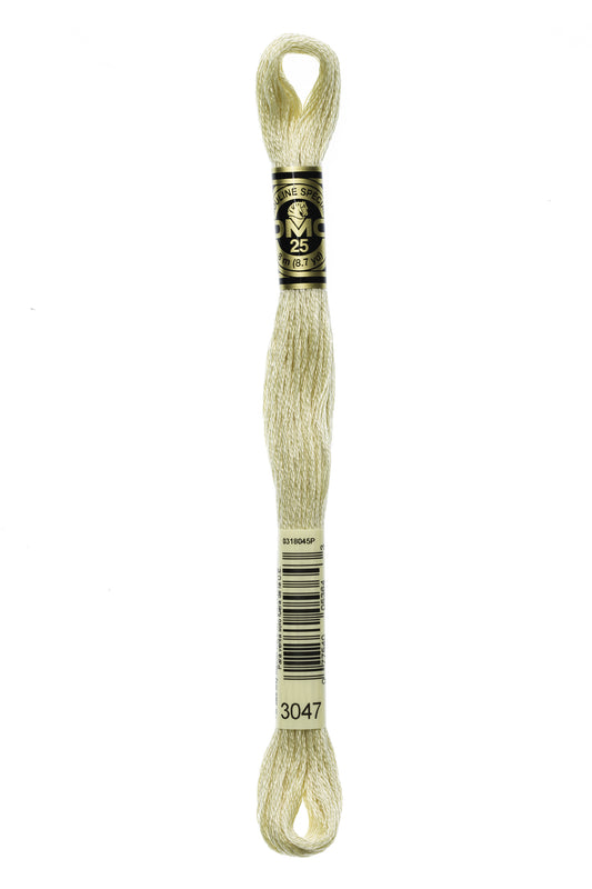 DMC Floss # 3047 - Light Yellow Beige