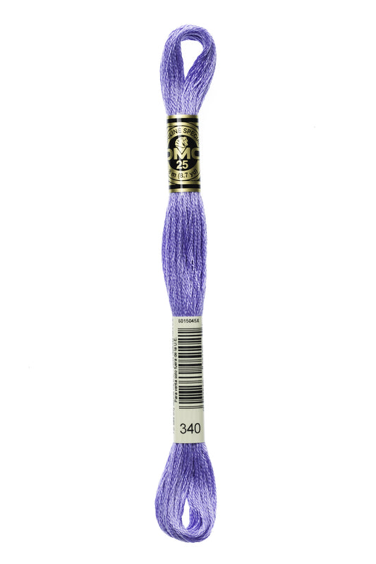 DMC Floss # 340 - Medium Blue Violet