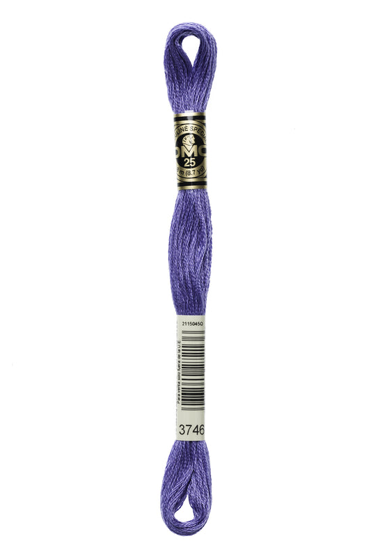 DMC Floss # 3746 - Dark Blue Violet