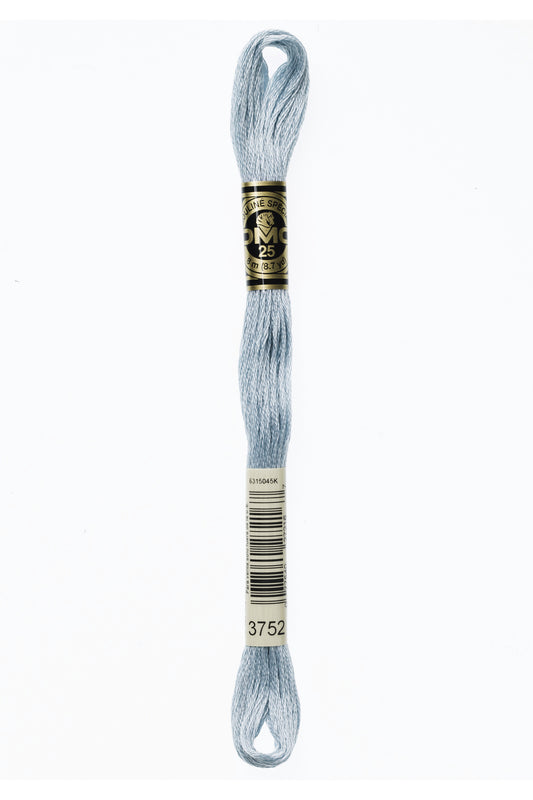 DMC Floss # 3752 - Very Light Antique Blue