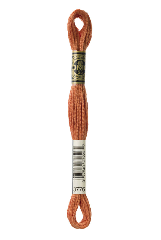 DMC Floss # 3776 - Light Mahogany