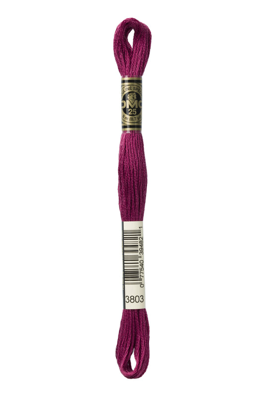 DMC Floss # 3803 - Medium Dark Mauve