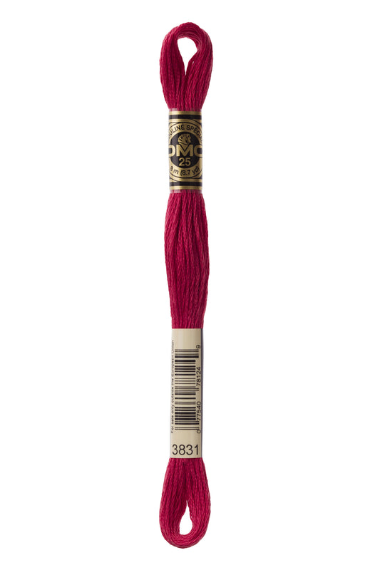 DMC Floss # 3831 - Dark Raspberry