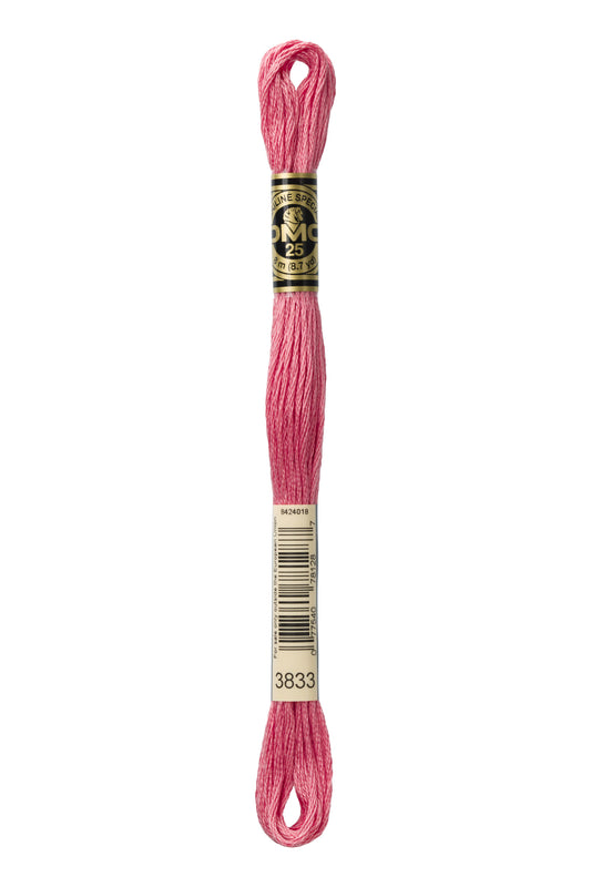 DMC Floss # 3833 - Light Raspberry