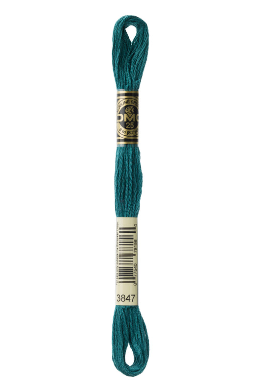 DMC Floss # 3847 - Dark Teal Green