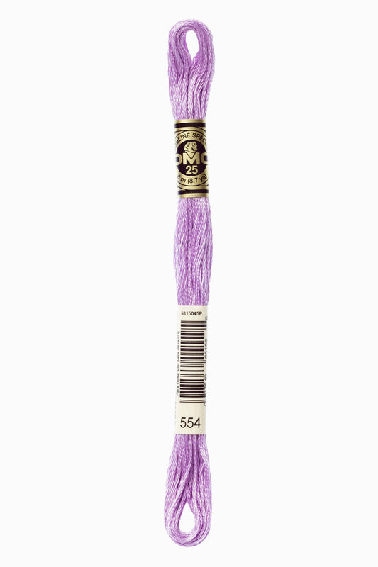 DMC Floss # 554 - Light Violet