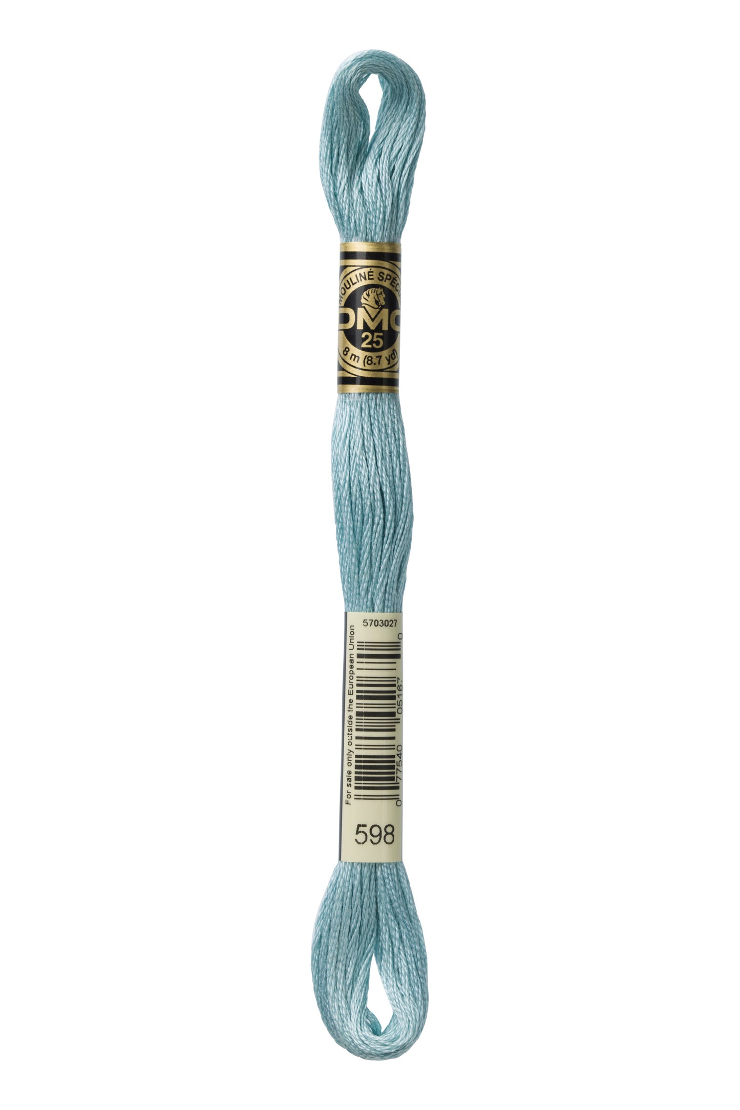DMC Floss # 598 - Light Turquoise