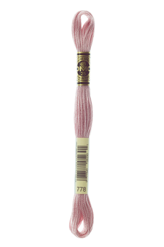 DMC Floss # 778 - Very Light Antique Mauve