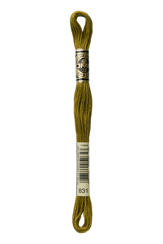 DMC Floss # 831 - Medium Golden Olive