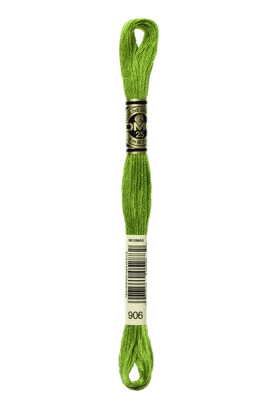 DMC Floss # 906 - Medium Parrot Green