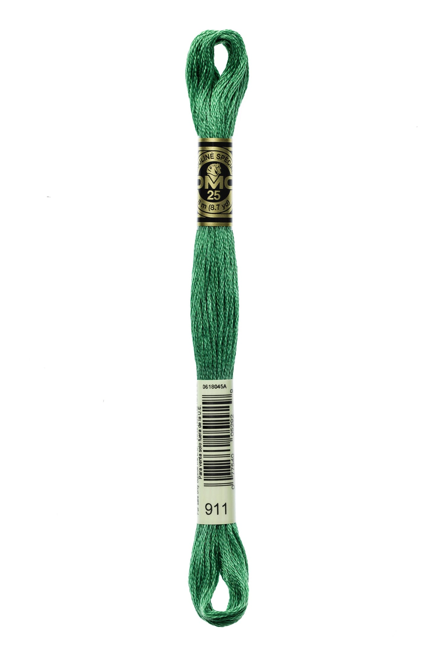 DMC Floss # 911 - Medium Emerald Green