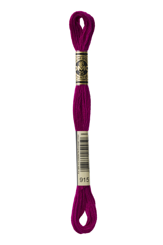 DMC Floss # 915 - Dark Plum