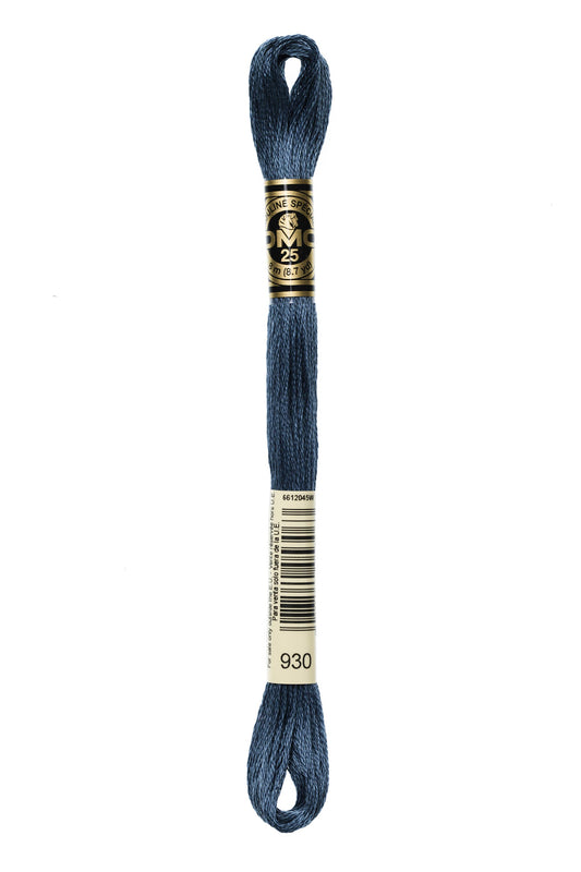 DMC Floss # 930 - Dark Antique Blue